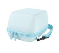 Generic Hard Shell Camera Case Protective Fit for Polaroid NOW+ Instant Film Camera with Adjustable Strap for Camping and Traveling, EVA Material (Blue)