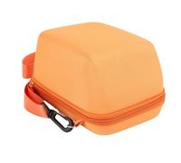Generic Hard Shell Camera Case Protective Fit for Polaroid NOW+ Instant Film Camera with Adjustable Strap for Camping and Traveling, EVA Material (Orange)