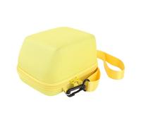 Generic Hard Shell Camera Case Protective Fit for Polaroid NOW+ Instant Film Camera with Adjustable Strap for Camping and Traveling, EVA Material (Yellow)