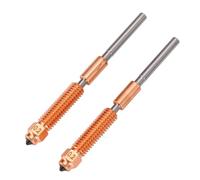 Generic Hardened Steel Bimetal Quick Swap Nozzles 0.2mm for K1C K1 MAX Ender 3V3 3D Printer, All Metal Integrated Design with Ti Alloy Insulated Heat Break, Supports High Speed Pr