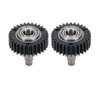 Generic Hardened Steel Extruder Transmission Gear Set for K1 K1 Maximum K1C Ender 3 V3 V3 Plus 2 Pcs Durable 15.8x5x16.3mm