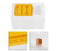 Generic Harvest Bee Easy to Use King Box for Garden Pollination - White Washed EPS 24 X 14.8 X 16.5 Cm