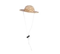 Generic Hats for Dogs Cat Party Hat Small Dog Cat Outfits Dog Birthday Hat Straw Costume Dog Mexican Sombrero Dog Hats for Large Dogs Mini Sombreros Dog Straw Dog Top Hat Sun Hat for
