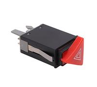 Generic Hazard Warning Flash Switch Button Replacement 1U0953235B Premium ABS Material for Estate Hatchback 1 Unit