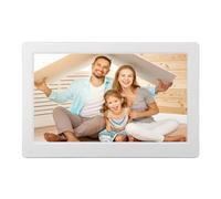 Generic HD Electronic Photo Frame, Calendar Digital Picture Frame LCD Screen Remote Control Alarm for Home Use (UK Plug)