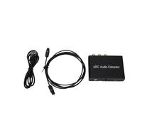 Generic HD Multimedia ARC Sound Extractor Amplifier Converter for Immersive Home Theater Experience 6 Channels Aluminum Alloy Compact Size for TV to Soundbar Adapter