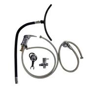 Generic Head Spa Equipment Frame Salon Shampoo Bowl Waterfall Frame Massage Hair Head Spa Waterfall Shower Head Shampoo Sink Suitable for Barber Shops Spas Ho, Style B