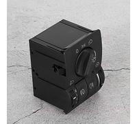 Generic Headlight Fog Lamp Main Light Switch Control for G 99-08 6240097, OE Replacement, Black, ABS Material, Fit for Vectra B/Zafira, 1 Unit
