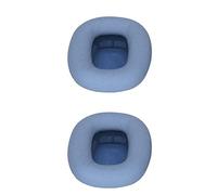 Generic Headphone Cushion Replacement, Headphone Sweat Covers Ear Pads With Ear Cushions Replacement Soft Memory Foam Protein Leather Earpads Earmuffsrs for (Blue)