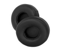 Generic Headphone Ear Pad Noise Isolation Memory Foam Leather Ear Cushion Replacement for Comfortable Sound Quality for Professional Users (Black)