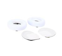 Generic Headphone Ear Pads Enhanced Sound Quality Replacement, 2 Pcs Foam Ear Cushions for Headset Pad, Easy Installation for Music Enthusiasts (White)