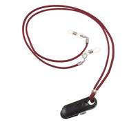 Generic Hearing Aid Anti Loss Lanyard Comfortable Fit Silicone Retainer Clip Activity Friendly Stability Abs Nylon Material for Seniors Hearing Aids Around The Neck