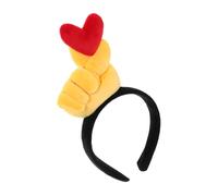 Generic Heart Headband Fashionable Party Hair Accessoires Love Head Boppers for Women's Birthday and Festival