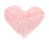 Generic Heart Shaped Nail Art Cushion Pad for Product Photography Backdrop, Luxury Pink Polyester Mat to Enhance Visual Appeal, Easy to Maintain Background for Jewelry Display and Home Use