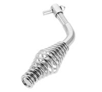 Generic Heat Resistant Metal Stove Door Handle for Secure Opening with Replacement Springs Easy Installation and Classic Vintage Design for Boiler Coal Stove Fireplace