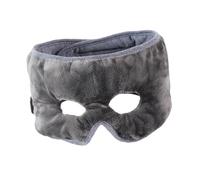 Generic Heated Eye Rest Adjustable Electric Sleep Breathable Soft Design Contoured Padded Material Suitable for Adults Men Women Traveling, Gray