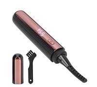 Generic Heated Eyelash Brush, Time Savings Portable Fast Heating Adjustable Temp C Type C Charging Electric Eyelashes for The House for The House. (Black)