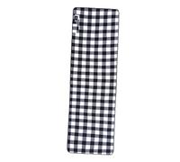 Generic Heated Sleeping Bag Pad Heated Blanket for Cold Weather Camping, Black and White Grid