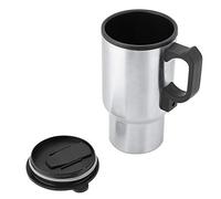 Generic Heated Travel Mug Copy 17 × 13 × 9 12V 450 Ml of Stainless Steel Travel Mug Electric Car Heating Coffee Milk Cup of Hot Water Bottle