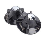 Generic Heater and Air Control Knobs Plastic Replacement Heater AC Control Knob BHA4328 BHA4329 for MG MGB 1962 to 1974 RHD Dash Heating Ventilation Restoration