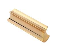 Generic Heavy Duty Acoustic Guitar Slide Block Metal Alloy for Professional Use, Gold