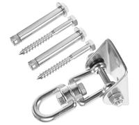 Generic Heavy Duty Ceiling Hooks with Carabiner for Indoor Hammock Swing Hanger Mounting Kit for Kitchen Bathroom Living Office Suspension