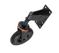 Generic Heavy Duty Gate Caster 600lb Load Capacity Shock Absorption 8 Inch Wheel for Farm Garden Black, High Carbon Steel and Rubber (Black)