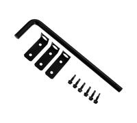 Generic Heavy Duty Gate Drop Rod Cane Bolt for Metal Gates and PVC Vinyl Doors with Strong Stability and Weather Resistant Black Iron Finish and Industrial Applications