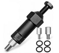 Generic Heavy Duty Grease Fitting Cleaner Tool, M6 M8 Adapters for Equipment Maintenance (Short)