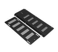 Generic Heavy Duty Metal Crawl Space Fit for Vent Cover with Adjustable Airflow for RVs Trailers - 16x6.5in Size - Suitable for Homeowners and Contractors