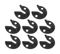 Generic Heavy Duty Metal Keyhole Frame Hooks 8Pcs with Convex Design for Hanging Mirrors and Photo Artwork on Walls