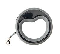 Generic Heavy Duty Retractable Dog Rope with Safety Lock Ergonomic Handle for Pet Walking Training Outdoors (Grey)
