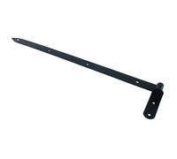 Generic Heavy-Duty Strap Hinge, 800mm x 40mm, Black, 16mm Pin, 5mm Thick