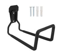 generic Heavy Duty Universal Metal Water Hose Holder, Wall Mounted Rust Resistant Garden Hose Hanger with Anti Slip Coating for Outdoor Garage Storage