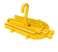 Generic Heavy Duty Wetsuit Hanger Fast Dry for Surfing Scuba Diving Wet Suits Boots, Prevents Deformation for Men Women, ABS Material (Yellow)