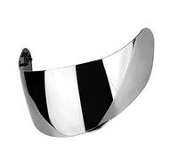 Generic Helmet, 12.5cm High Helmet Shield Anti Fog Sturdy Full Face PC Replacement for AGV K5 K5-S K3 SV K1 for Motorcycles (Silver-Coated)