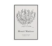 Generic Henri Matisse Minimalist Black and White Tree Art Print Poster, 51x75cm, Living Room Wall Art