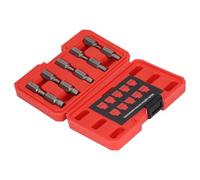 Generic Hex Head Screw Extractor Set Efficient Spiral Broken Screw Removal Tool for Labor Saving, Made of Chrome Molybdenum Steel, Applicable for Enthusiasts, 10PCS