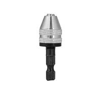Generic Hex Shank Electric Screwdriver Drill Chuck Adapter Converter Strong Clamping for Production Manufacturing and Craft with Aluminum Alloy Carbon Steel Material (H01334)