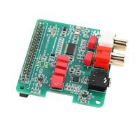 Generic HiFi DAC HAT Sound Card Expansion Board with TPA6133 Headphone Amplifier for 4 Pi 5, Exceptional Sound Output, 1 Piece