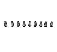 Generic High Accuracy 9Pcs Collet Set, Stable Chuck Collet for CNC Engraving Machine, Forged High Speed Steel Material, Great to Tension