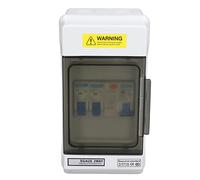 Generic High Capacity 2 Way Circuit Breaker Mini Leakage Protection for Consumer Units and Auxiliary Buildings 40A 30mA RCD with 2MCB IP66