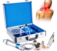 Generic High-Efficiency Shockwave & Laser Pain Relief Therapy Machine, Professional Deep Muscle Massager Device for Full Body Pain Relief, Muscle Relaxation and Home Rehabilitation (A)