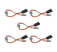 Generic High Hardness Servo Signal Reverser Simple Steering Gear Rotation Inverter for RC Aircraft 3.6V-24V 5A for Any Steering Gear