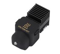 Generic High Heat 3D Printer Hotend Kit with Ni Plated Brass Ti Alloy Heating Block for A1 A1 Mini- Detachable Nozzle Hot End for Broad Application Materials- Ideal for Home Users (0.2mm)