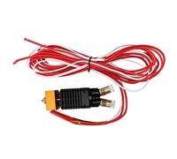 Generic High Performance 2 In 1 Out Hotend Kit Reliable 3D Printer Extruder for Ender 3 CR10 Series 12V 24V Silicone Cover Included (12V)