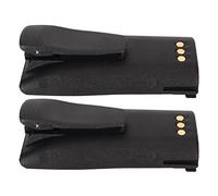Generic High Performance 2600mAh Li Ion Battery for Walkie Talkie CP040 CP150 CP200 CP380 2 Pcs with Belt Clips