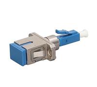 Generic High Performance Fiber Optic Adapter LC Male to SC Female Connector for Stable Fiber Optic Communication Network Installation, Includes VFL Adapter