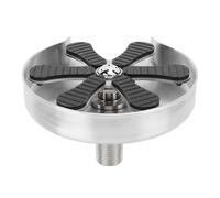 Generic High Pressure Glass Rinser, Multipurpose Automatic Cup Washing Machine, 6 Vane/Wing Design for Home Kitchen (Short Steel Legs)