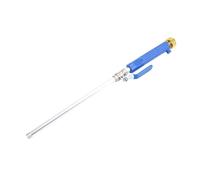 Generic High Pressure Power Washer Wand Durable Cleaning Tool with Dual Nozzles for Garden and Car 9.8oz Blue